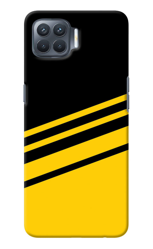 Yellow Shades Oppo F17 Pro Back Cover