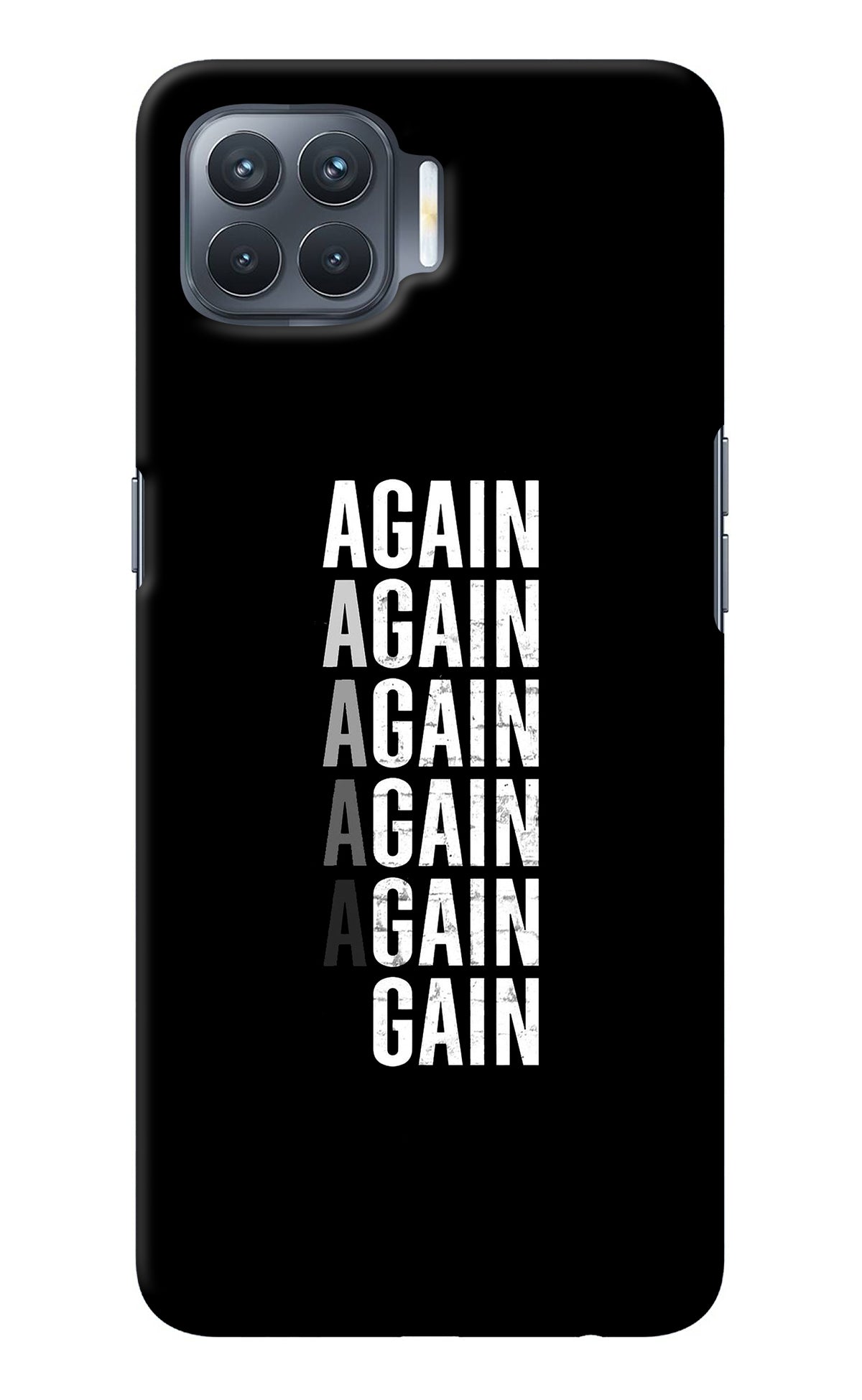 Again Again Gain Oppo F17 Pro Back Cover