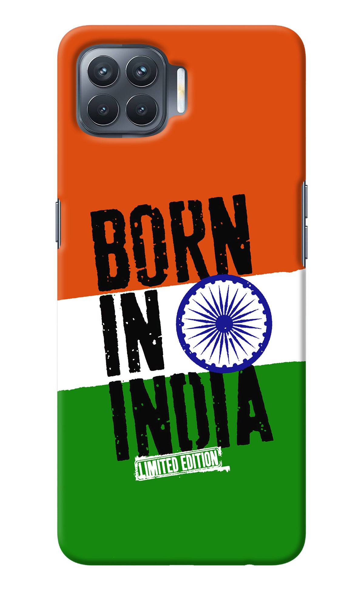 Born in India Oppo F17 Pro Back Cover