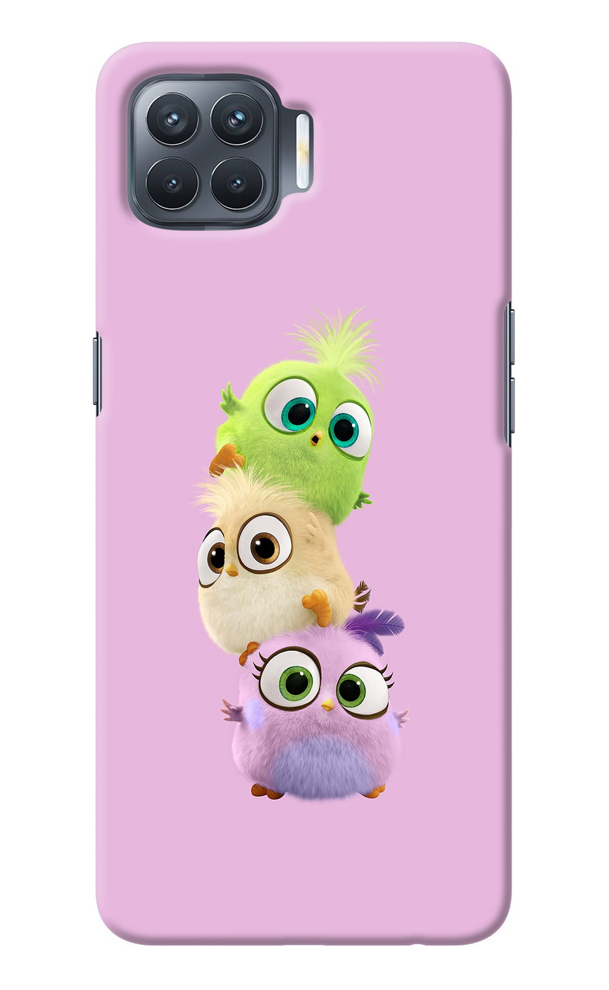 Cute Little Birds Oppo F17 Pro Back Cover