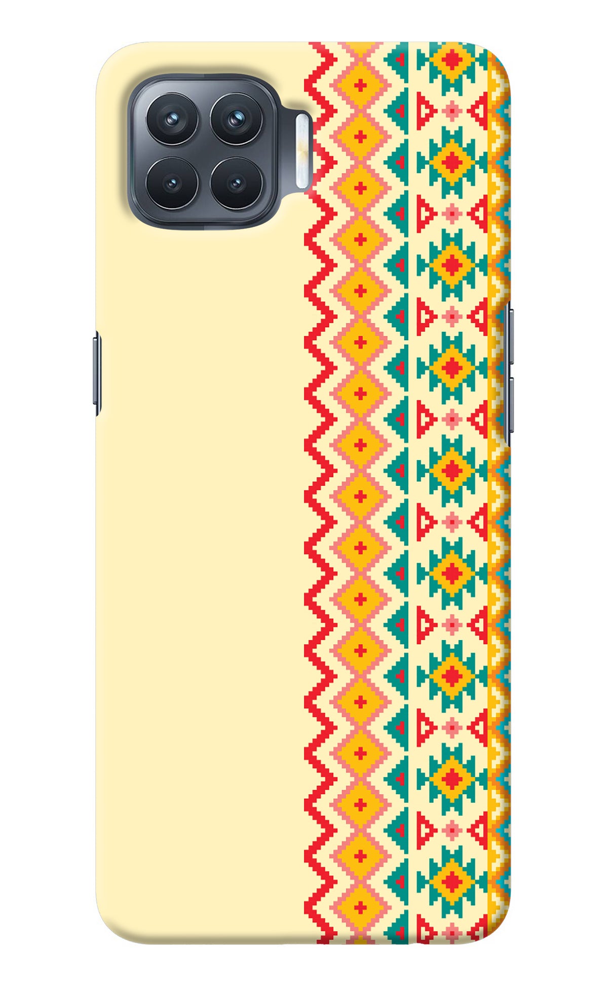 Ethnic Seamless Oppo F17 Pro Back Cover