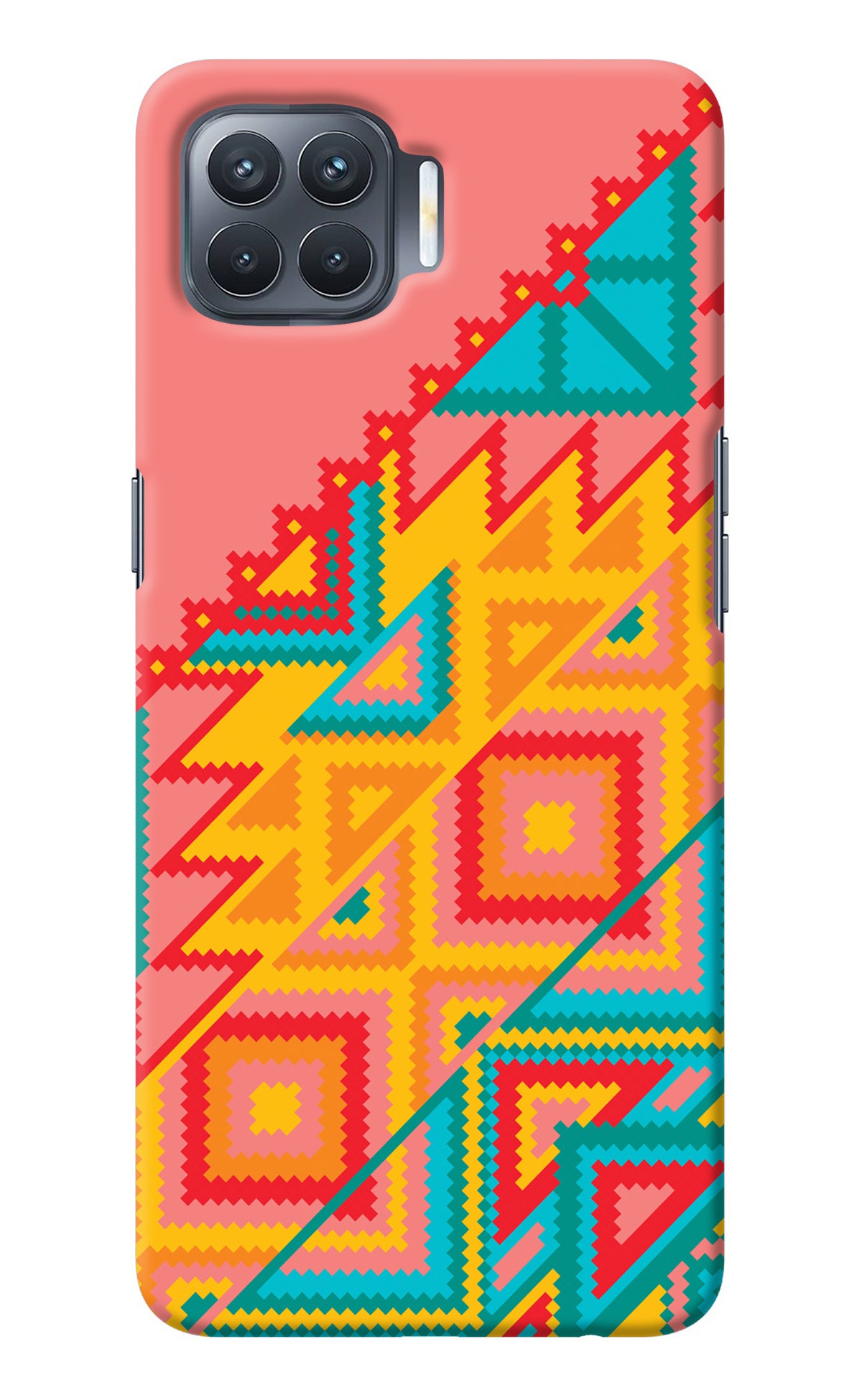 Aztec Tribal Oppo F17 Pro Back Cover