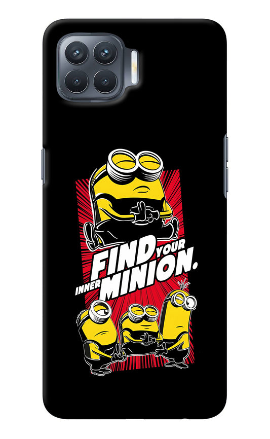 Find your inner Minion Oppo F17 Pro Back Cover