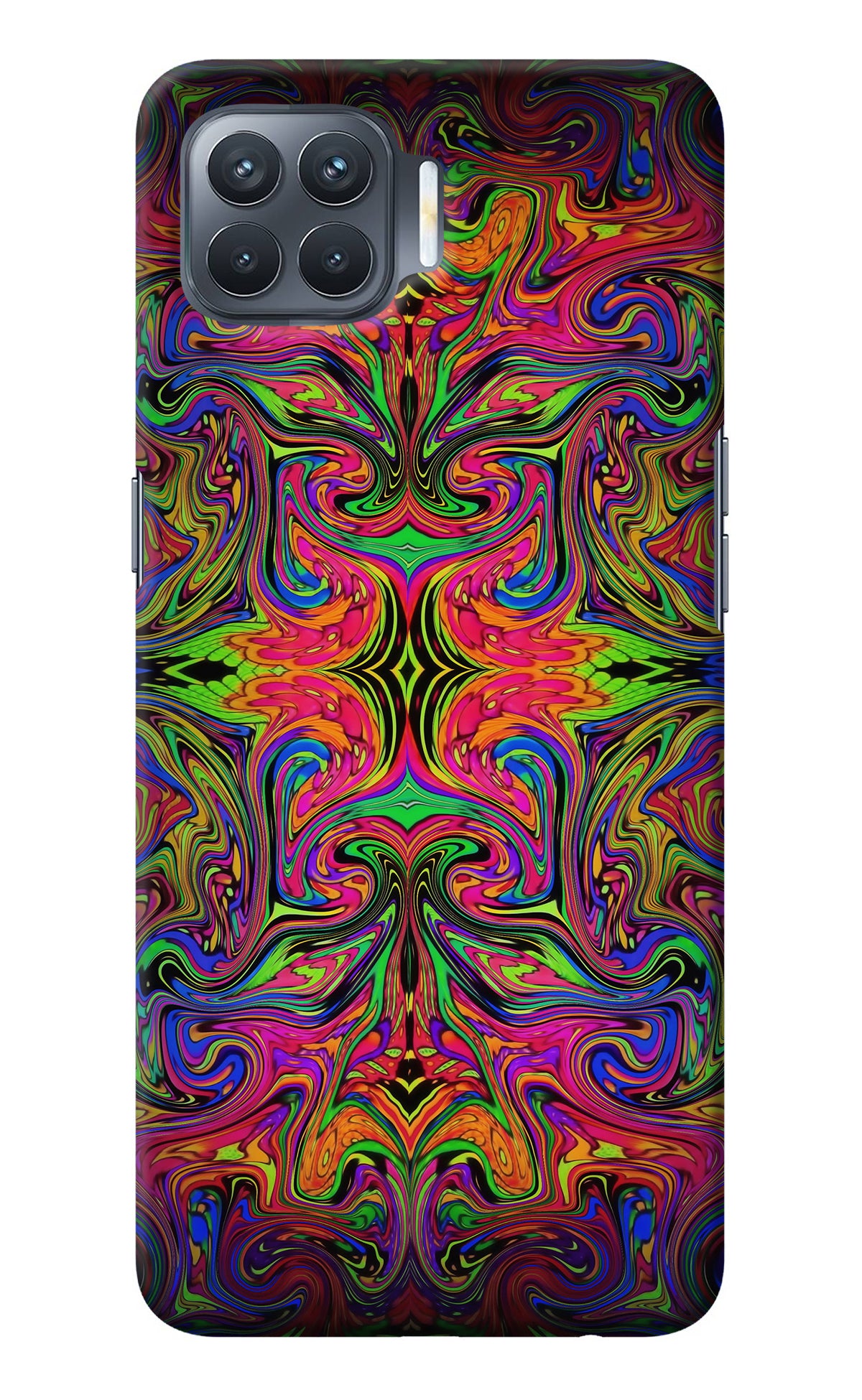 Psychedelic Art Oppo F17 Pro Back Cover