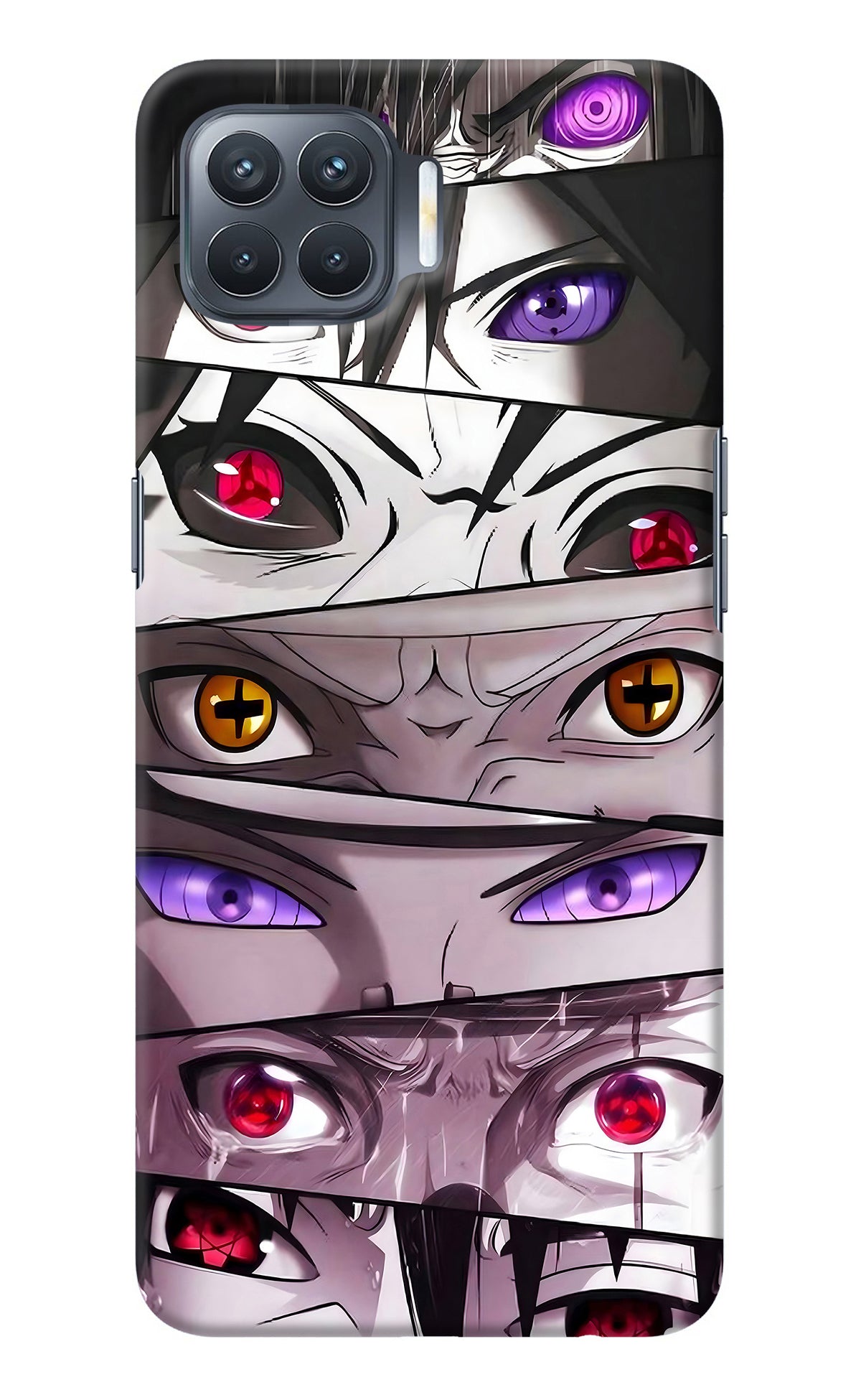 Naruto Anime Oppo F17 Pro Back Cover