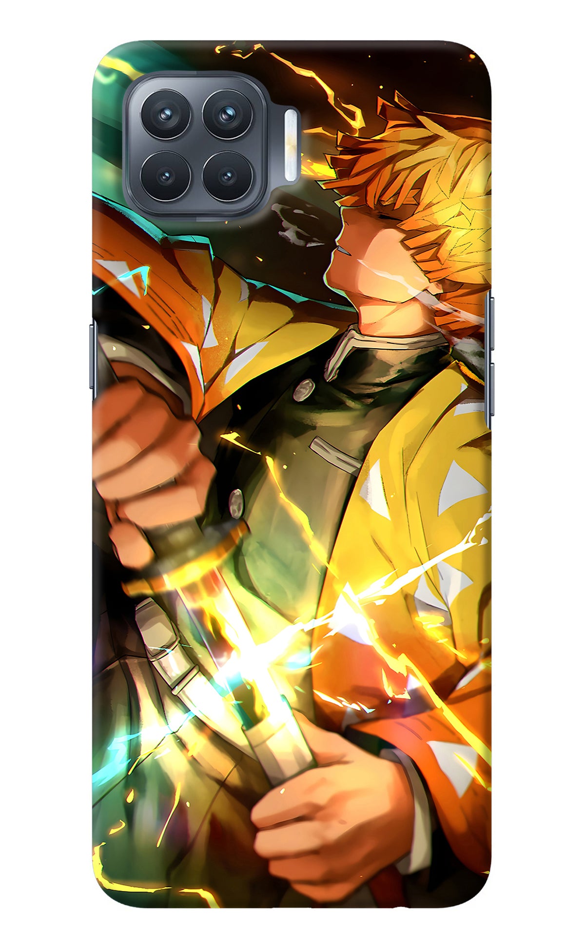 Demon Slayer Oppo F17 Pro Back Cover