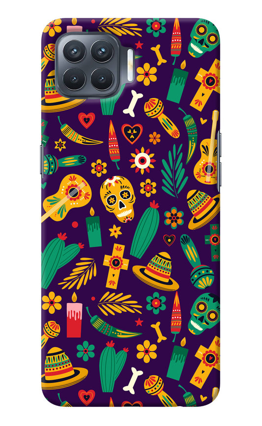 Mexican Artwork Oppo F17 Pro Back Cover