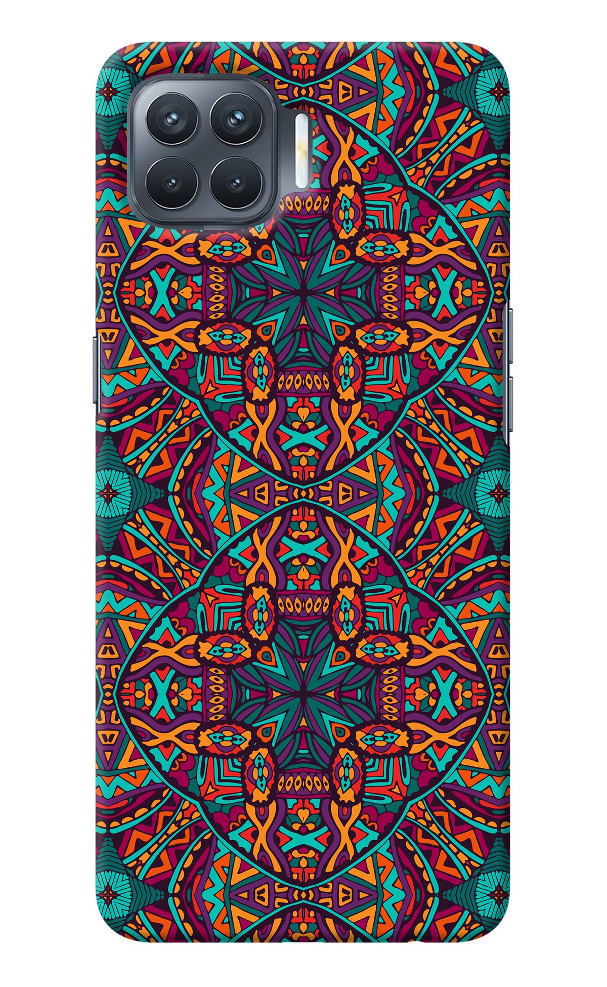 Colour Mandala Oppo F17 Pro Back Cover