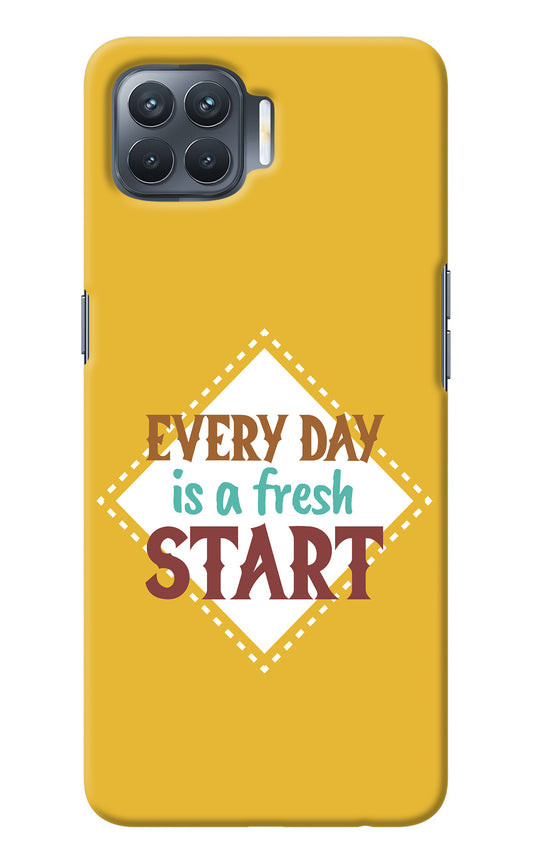 Every day is a Fresh Start Oppo F17 Pro Back Cover