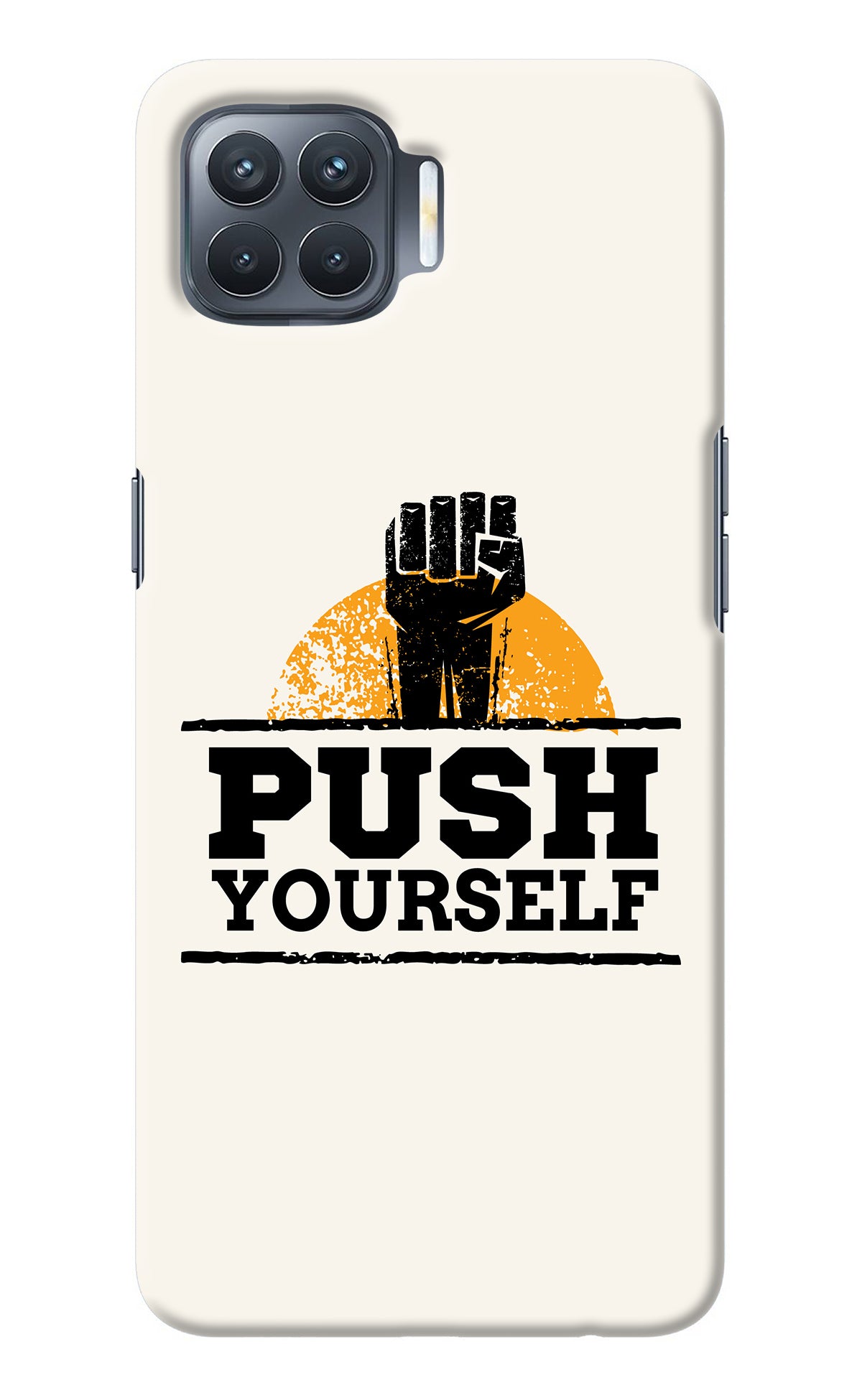 Push Yourself Oppo F17 Pro Back Cover