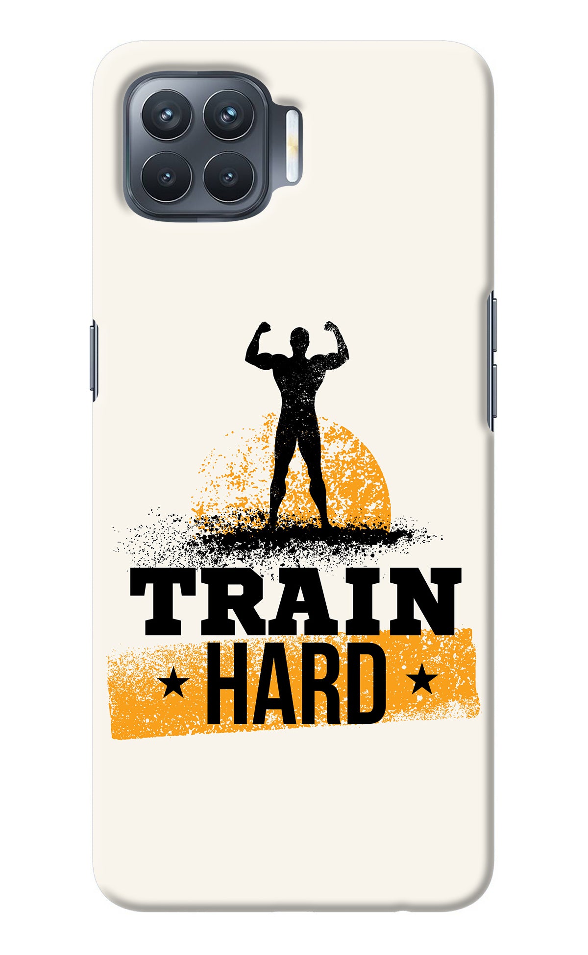 Train Hard Oppo F17 Pro Back Cover