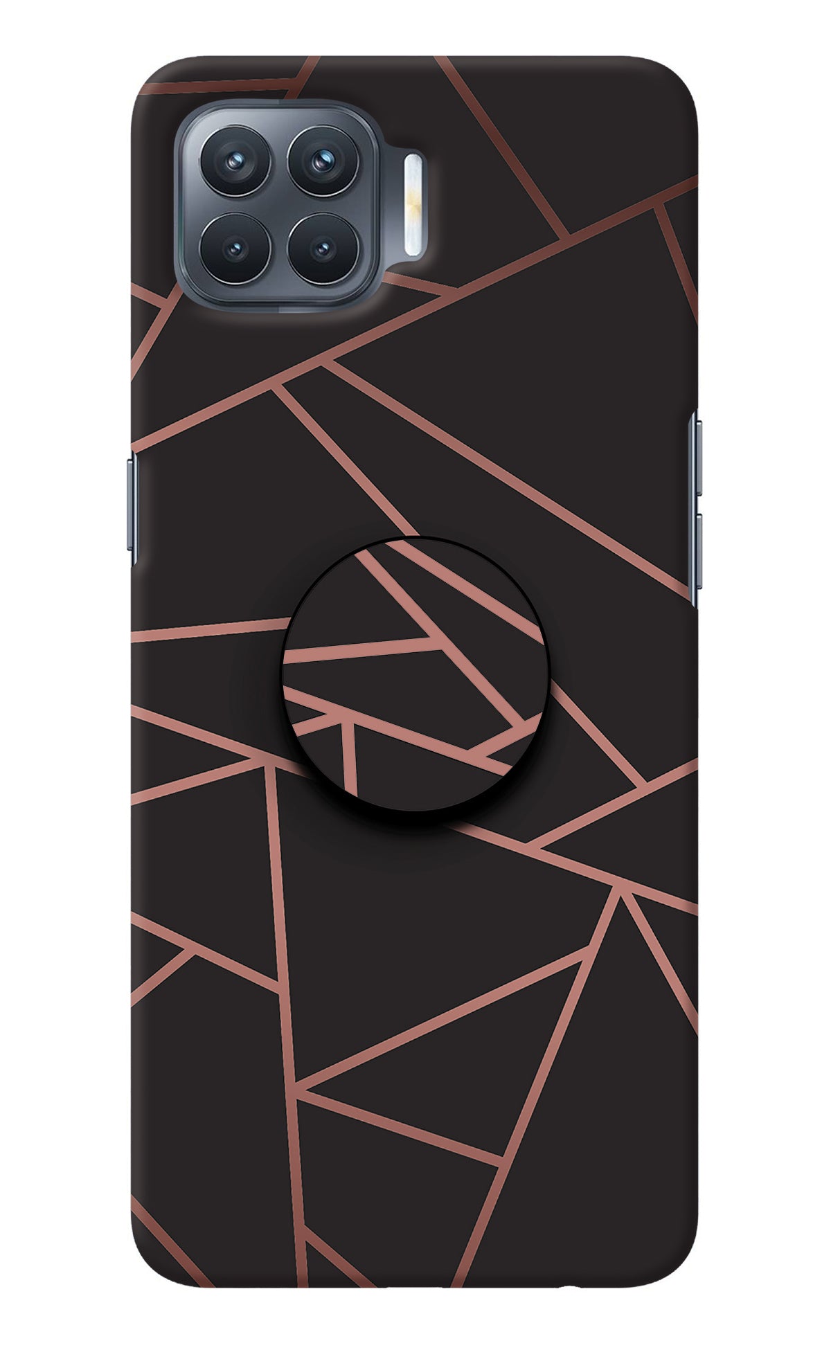 Geometric Pattern Oppo F17 Pro Pop Case