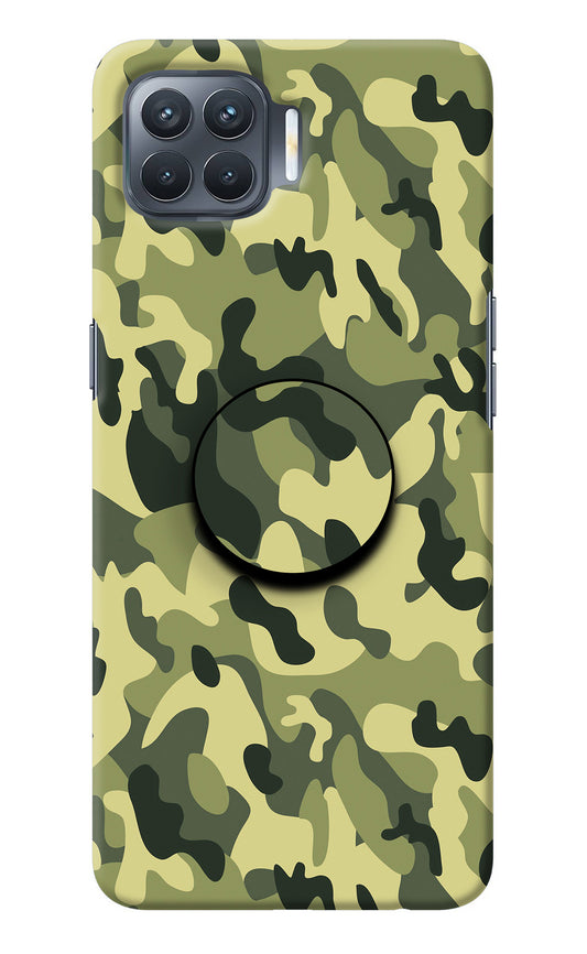 Camouflage Oppo F17 Pro Pop Case