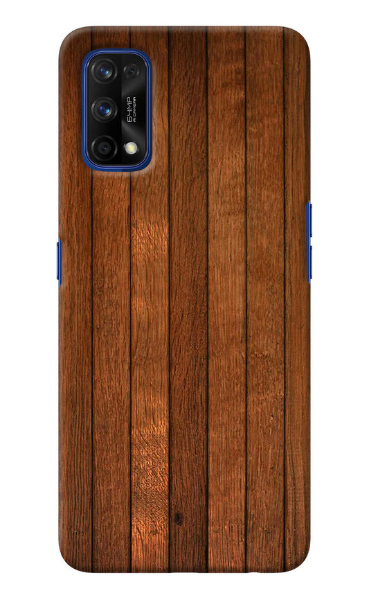 Wooden Artwork Bands Realme 7 Pro Back Cover