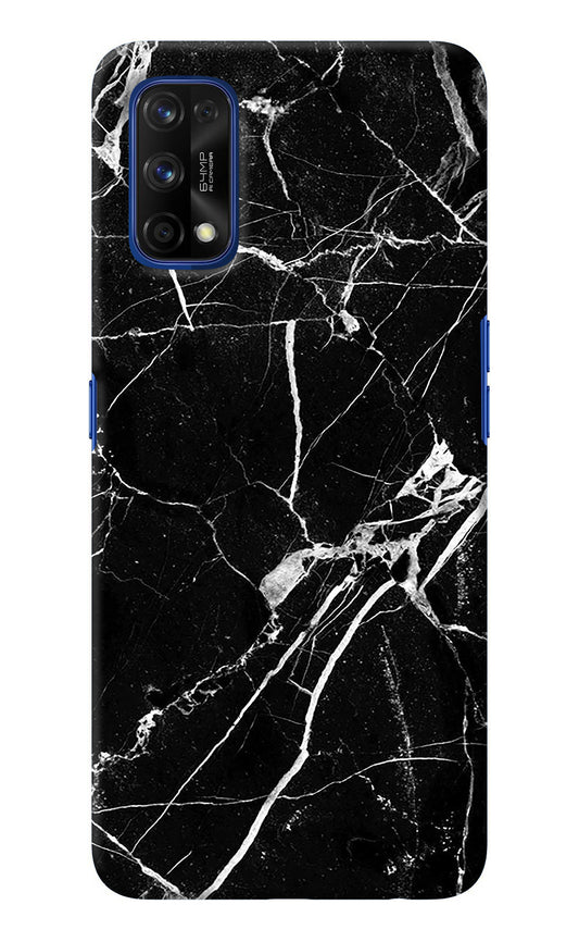 Black Marble Pattern Realme 7 Pro Back Cover