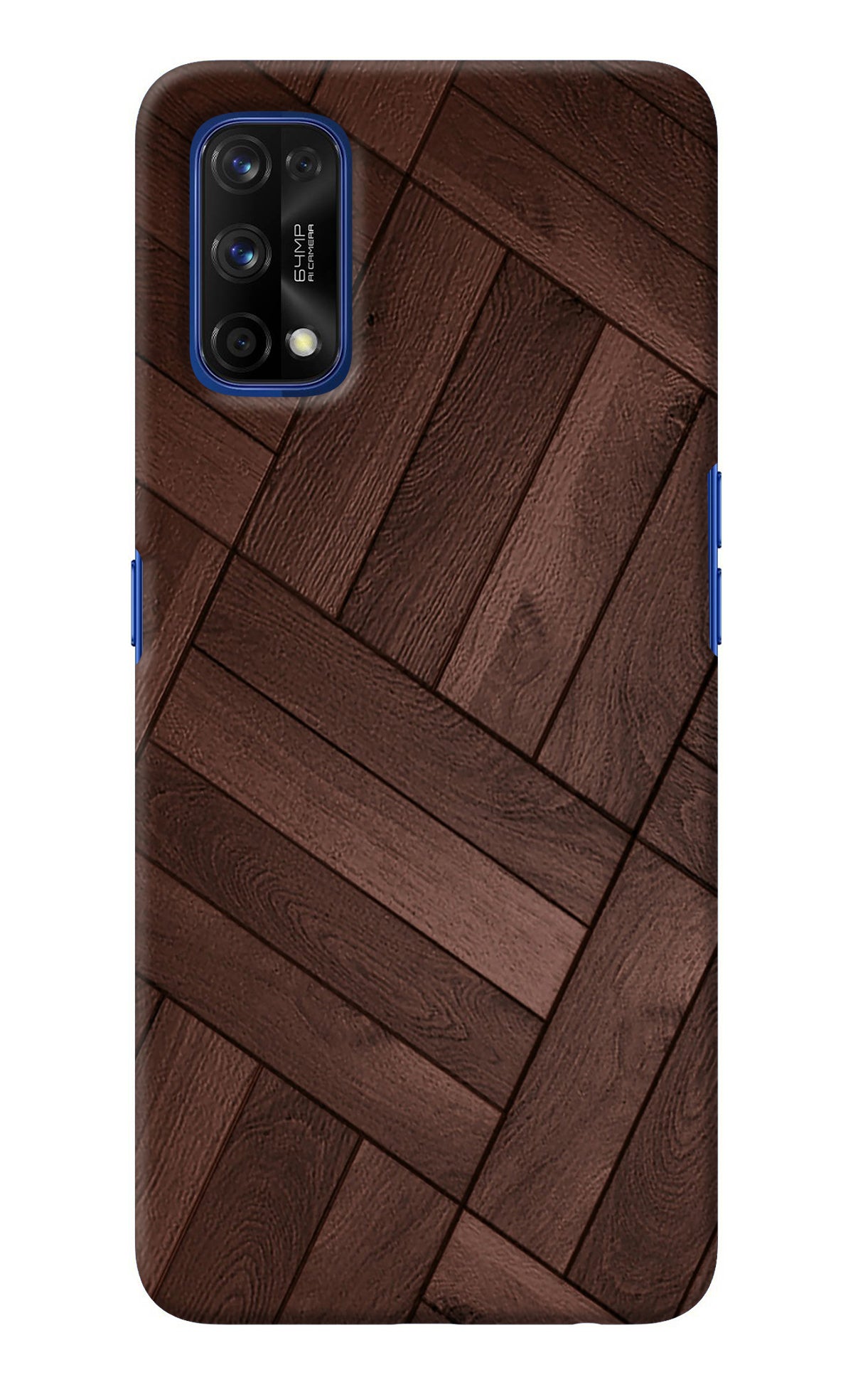 Wooden Texture Design Realme 7 Pro Back Cover