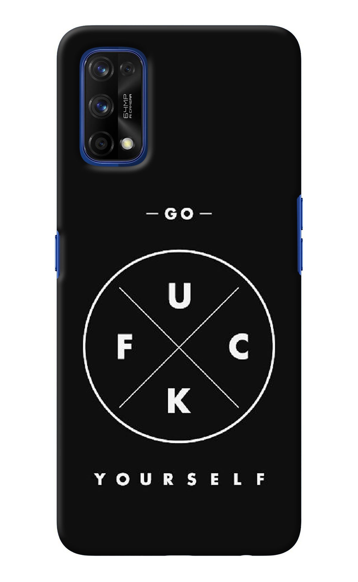 Go Fuck Yourself Realme 7 Pro Back Cover