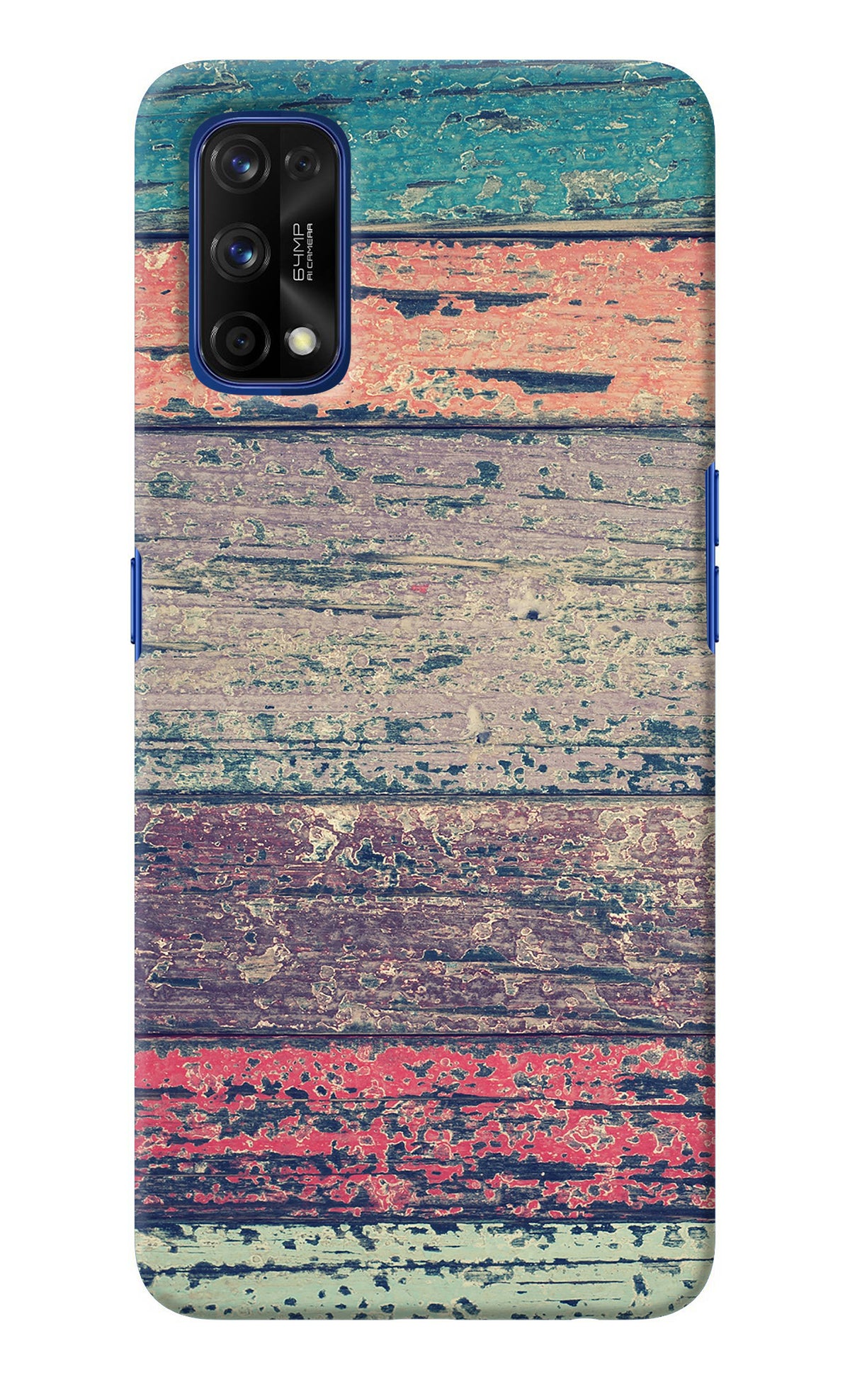 Colourful Wall Realme 7 Pro Back Cover