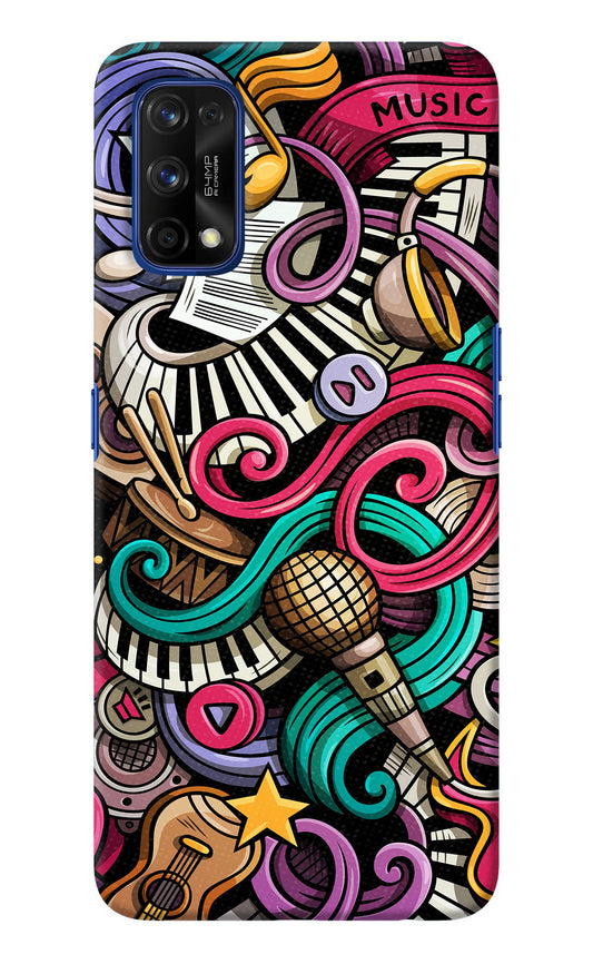 Music Abstract Realme 7 Pro Back Cover