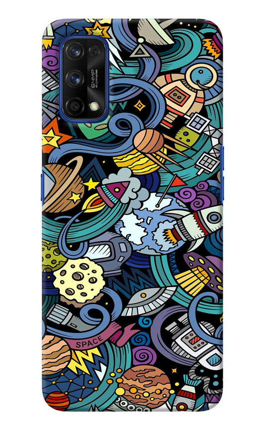 Space Abstract Realme 7 Pro Back Cover