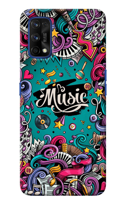 Music Graffiti Realme 7 Pro Back Cover