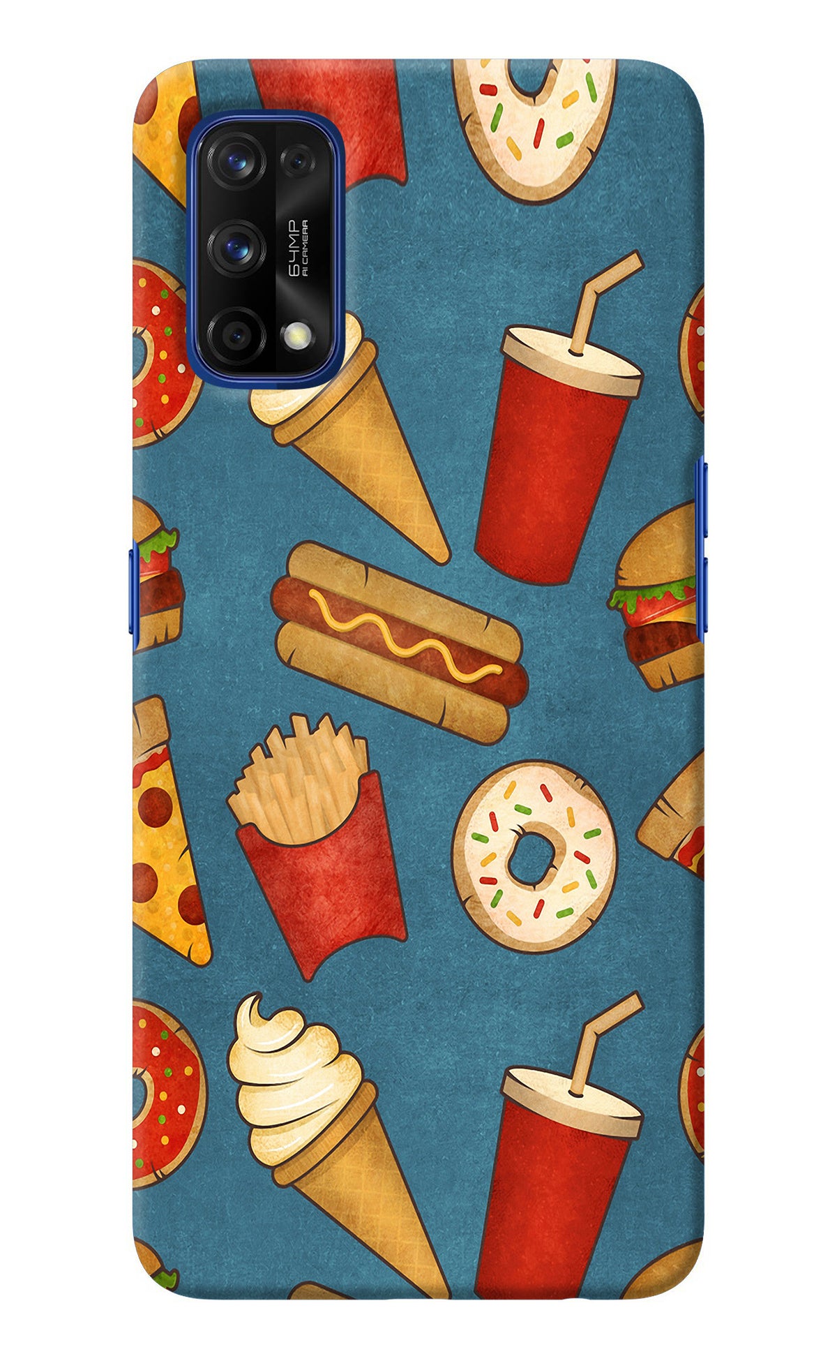 Foodie Realme 7 Pro Back Cover