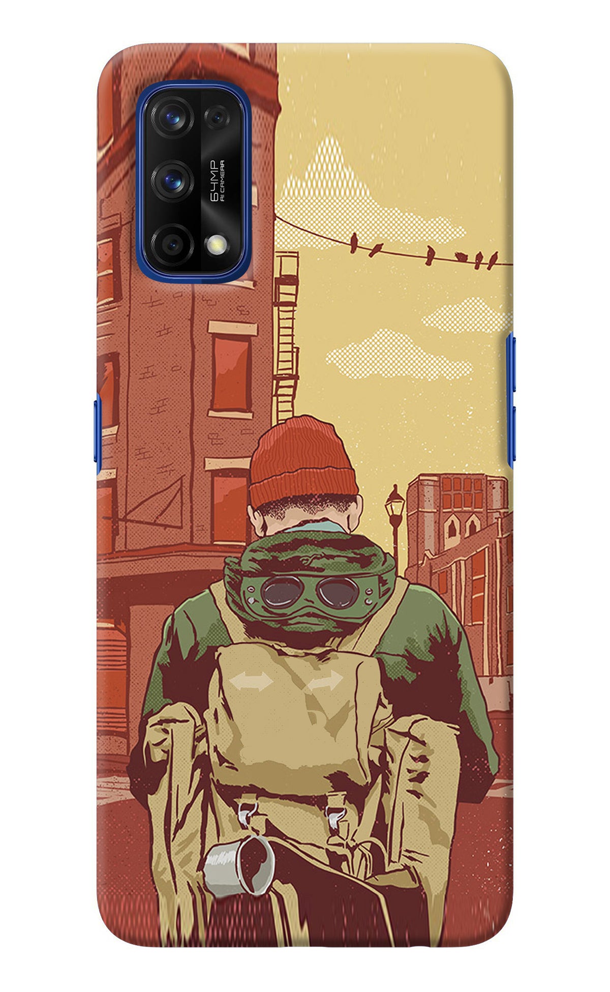 Adventurous Realme 7 Pro Back Cover