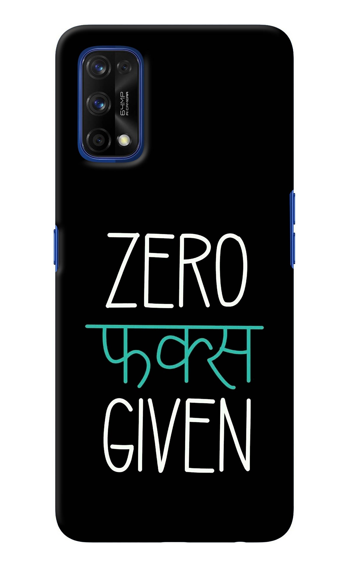 Zero Fucks Given Realme 7 Pro Back Cover