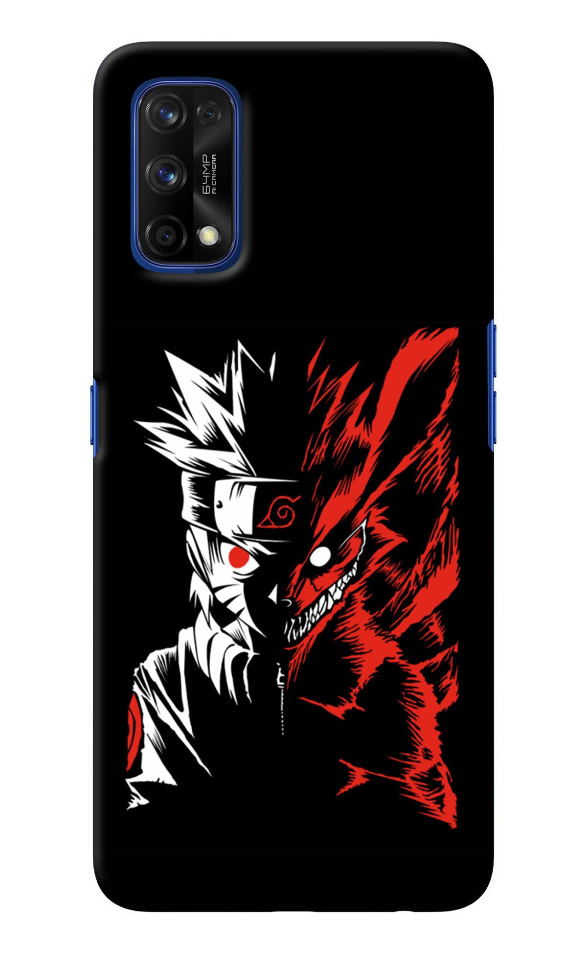 Naruto Two Face Realme 7 Pro Back Cover