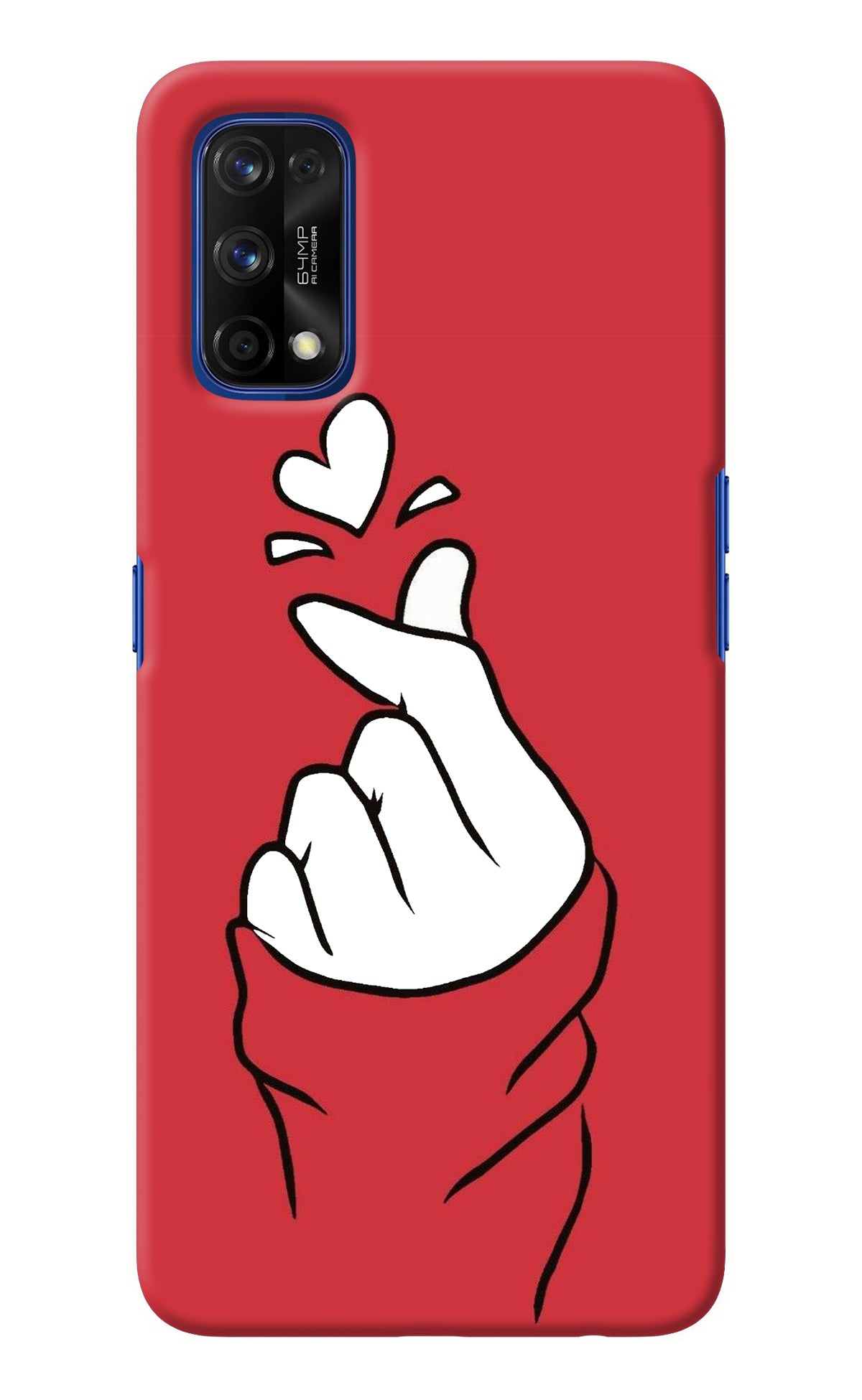 Korean Love Sign Realme 7 Pro Back Cover