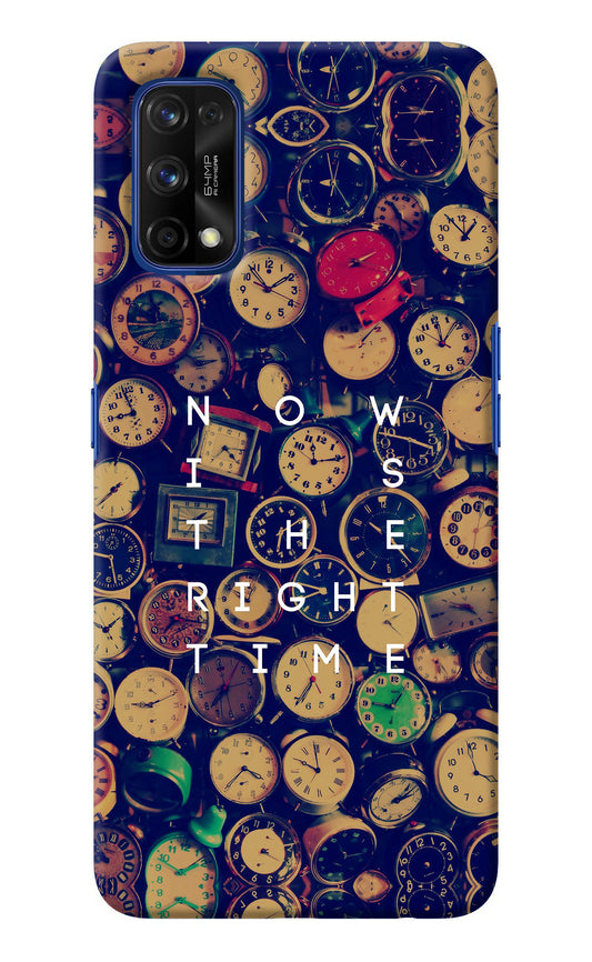 Now is the Right Time Quote Realme 7 Pro Back Cover