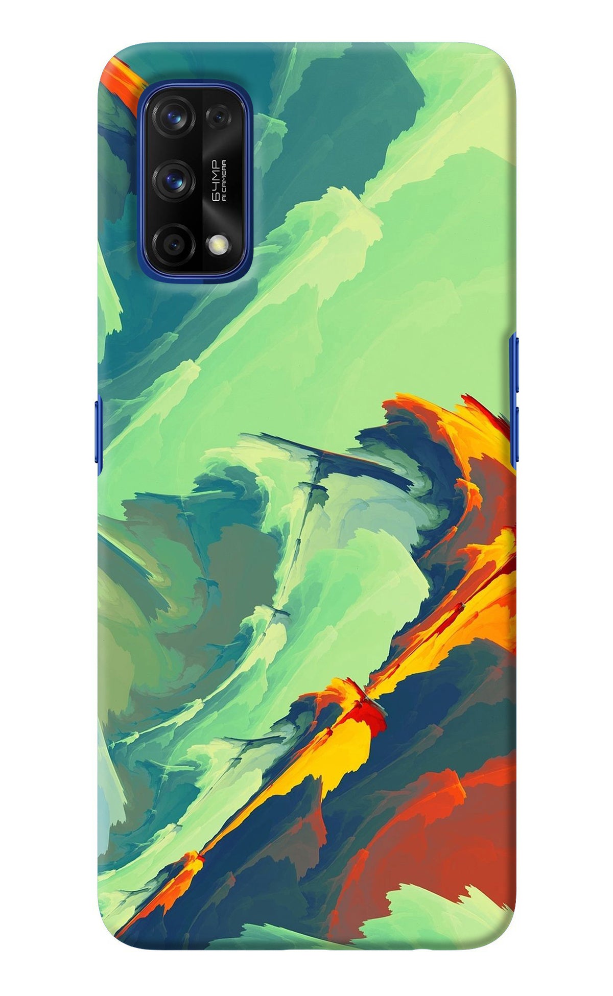 Paint Art Realme 7 Pro Back Cover