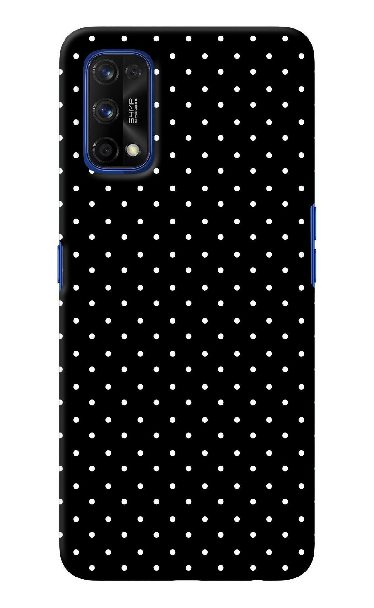 White Dots Realme 7 Pro Back Cover