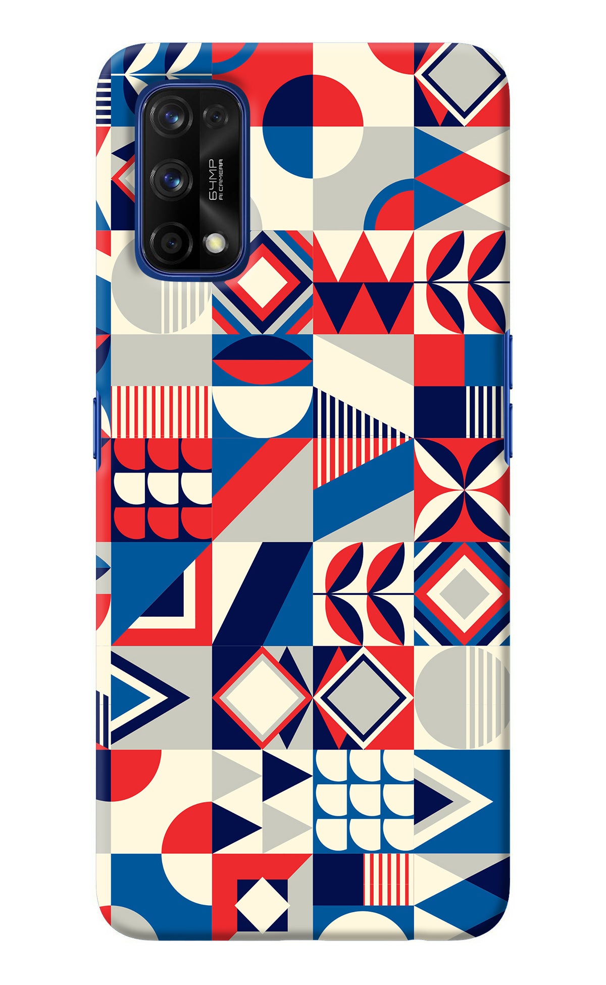 Colorful Pattern Realme 7 Pro Back Cover