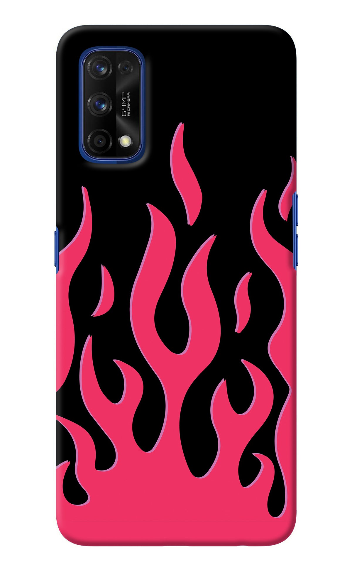 Fire Flames Realme 7 Pro Back Cover