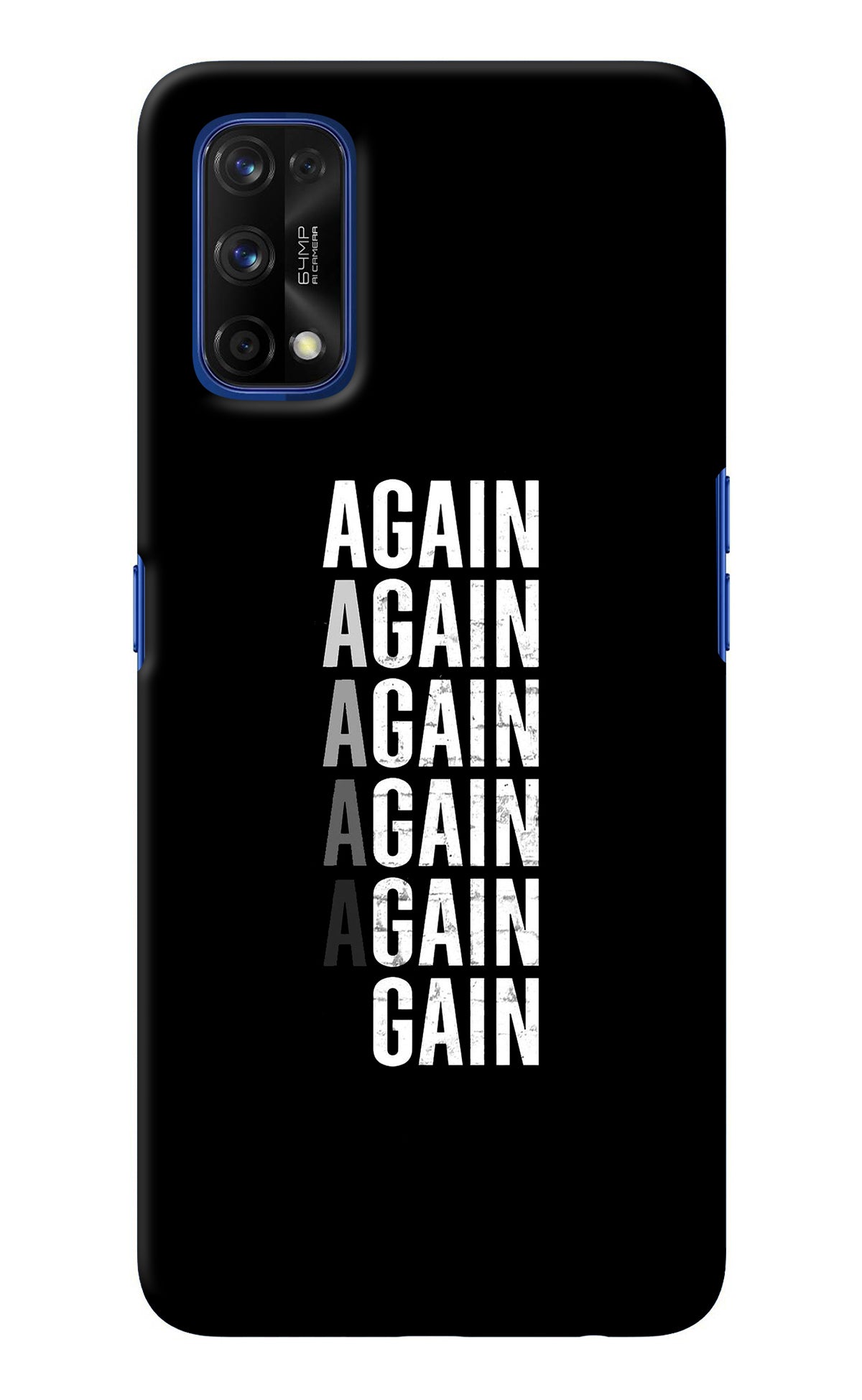 Again Again Gain Realme 7 Pro Back Cover