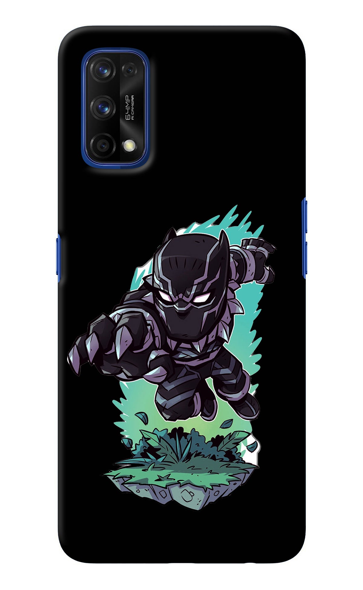 Black Panther Realme 7 Pro Back Cover