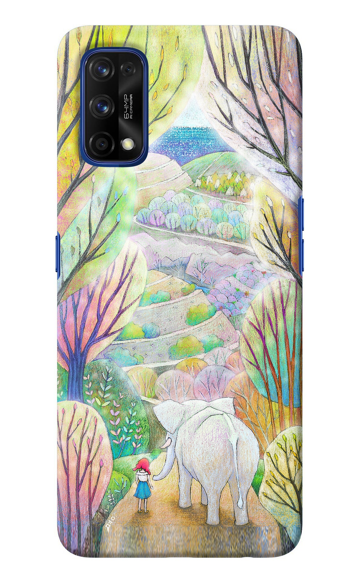 Nature Painting Realme 7 Pro Back Cover