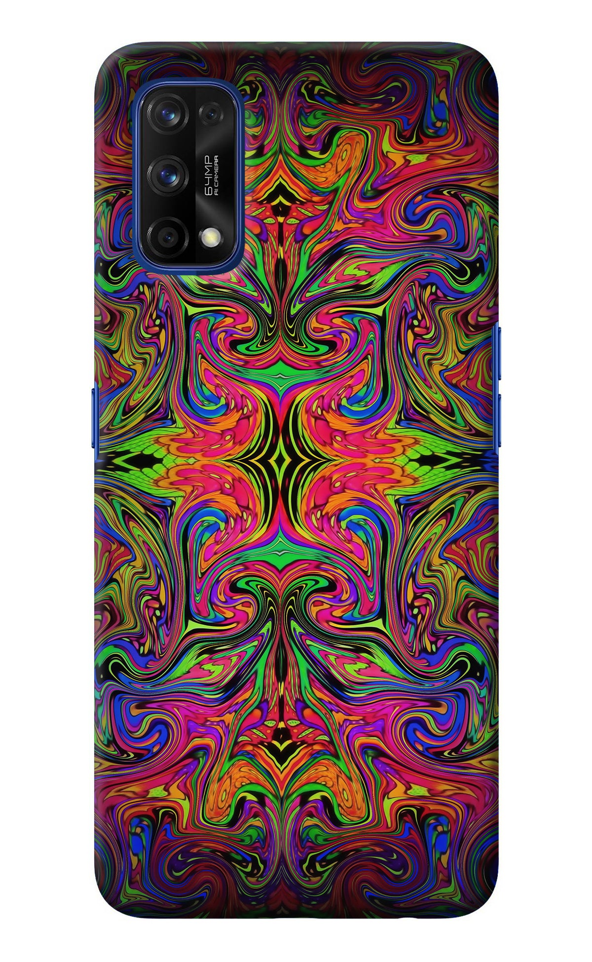 Psychedelic Art Realme 7 Pro Back Cover