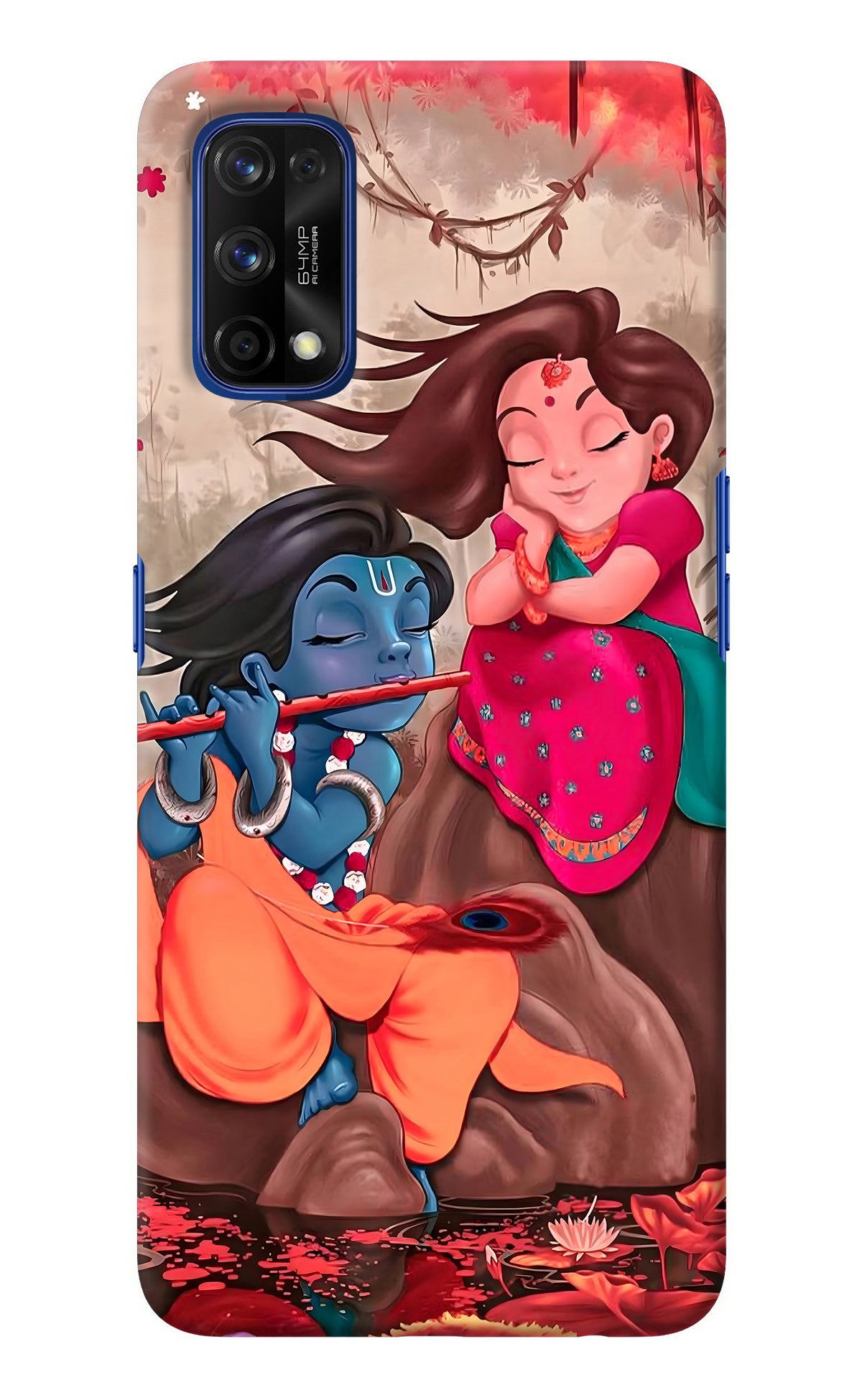 Radhe Krishna Realme 7 Pro Back Cover