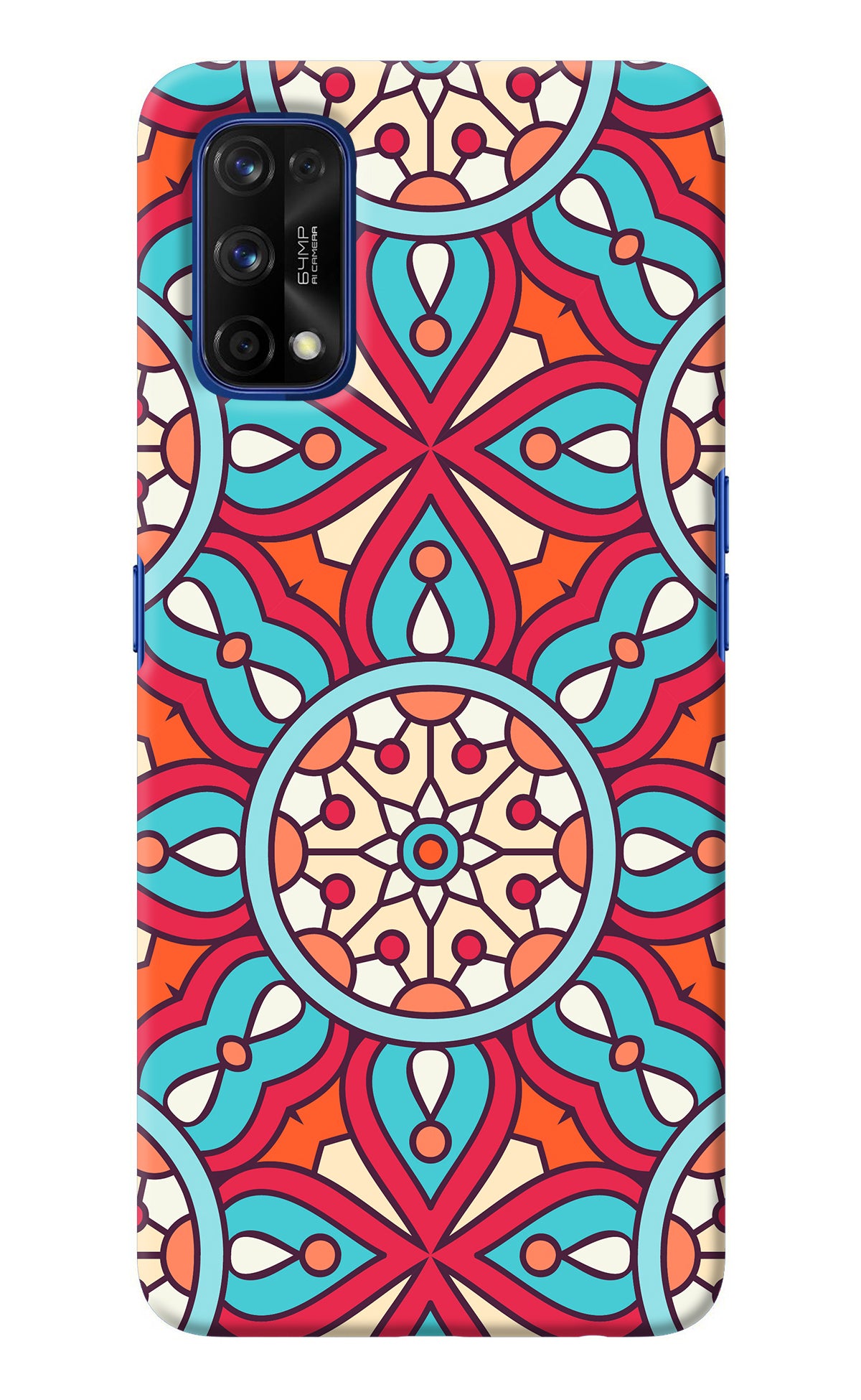 Mandala Geometric Realme 7 Pro Back Cover