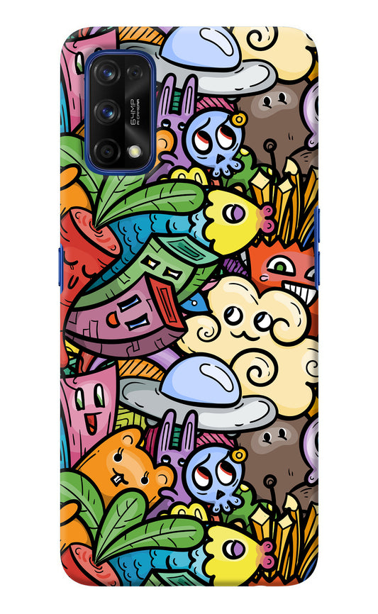 Veggie Doodle Realme 7 Pro Back Cover