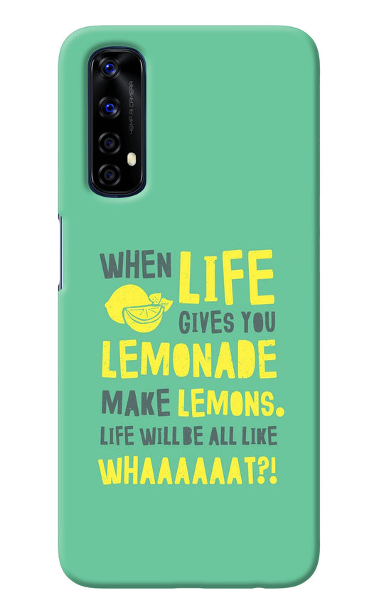 Quote Realme 7/Narzo 20 Pro Back Cover