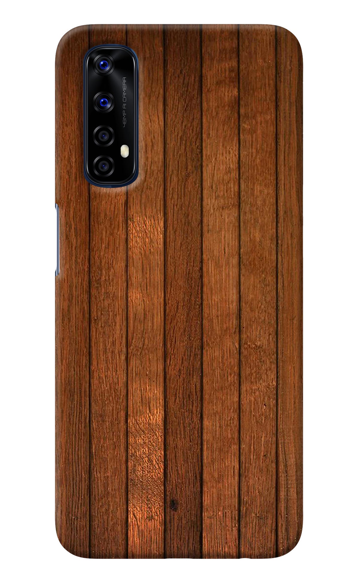 Wooden Artwork Bands Realme 7/Narzo 20 Pro Back Cover