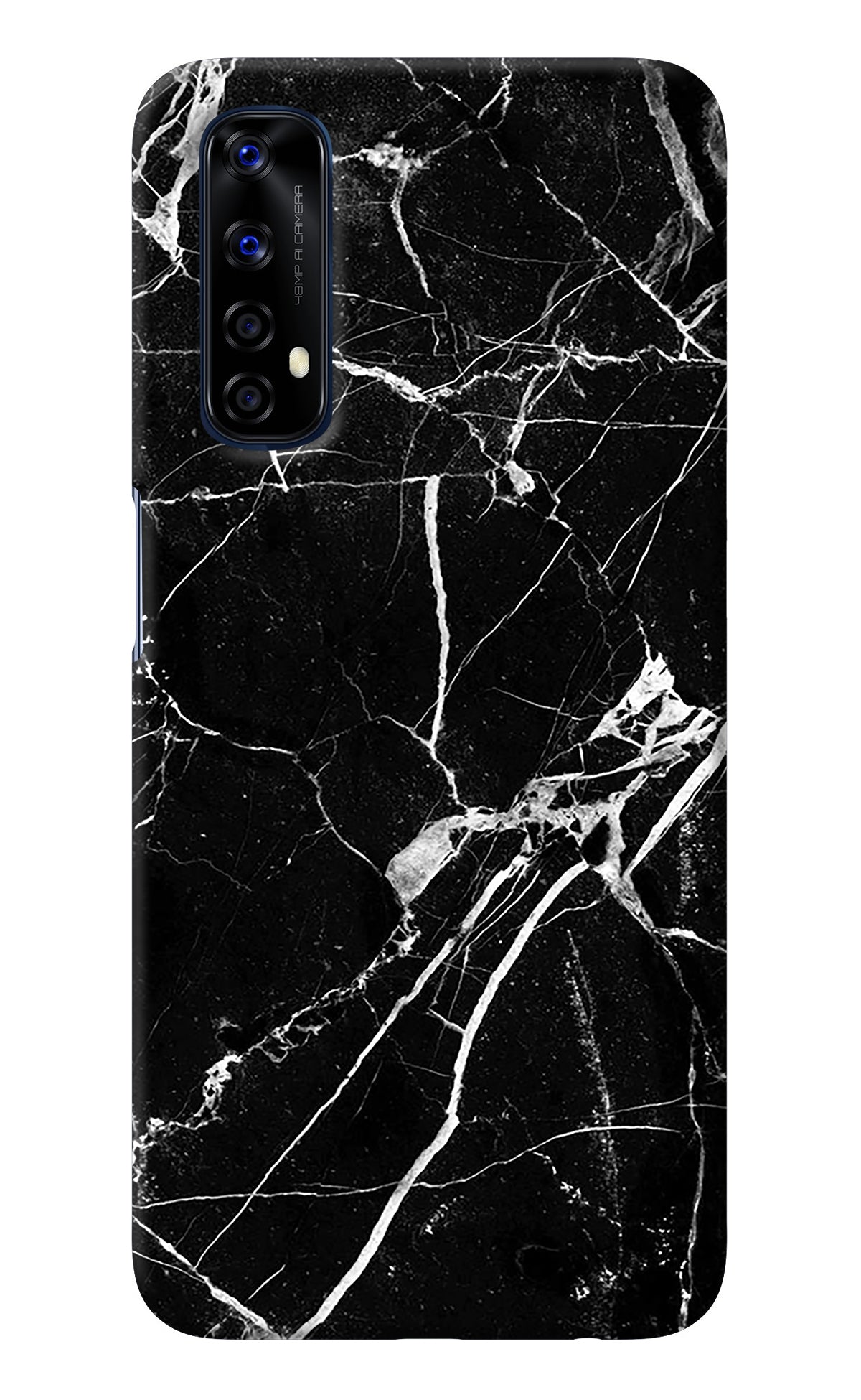 Black Marble Pattern Realme 7/Narzo 20 Pro Back Cover