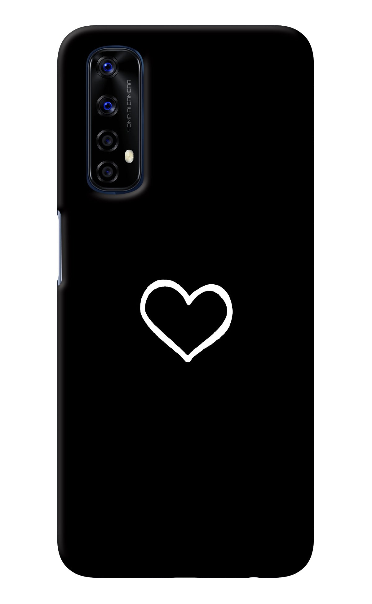 Heart Realme 7/Narzo 20 Pro Back Cover