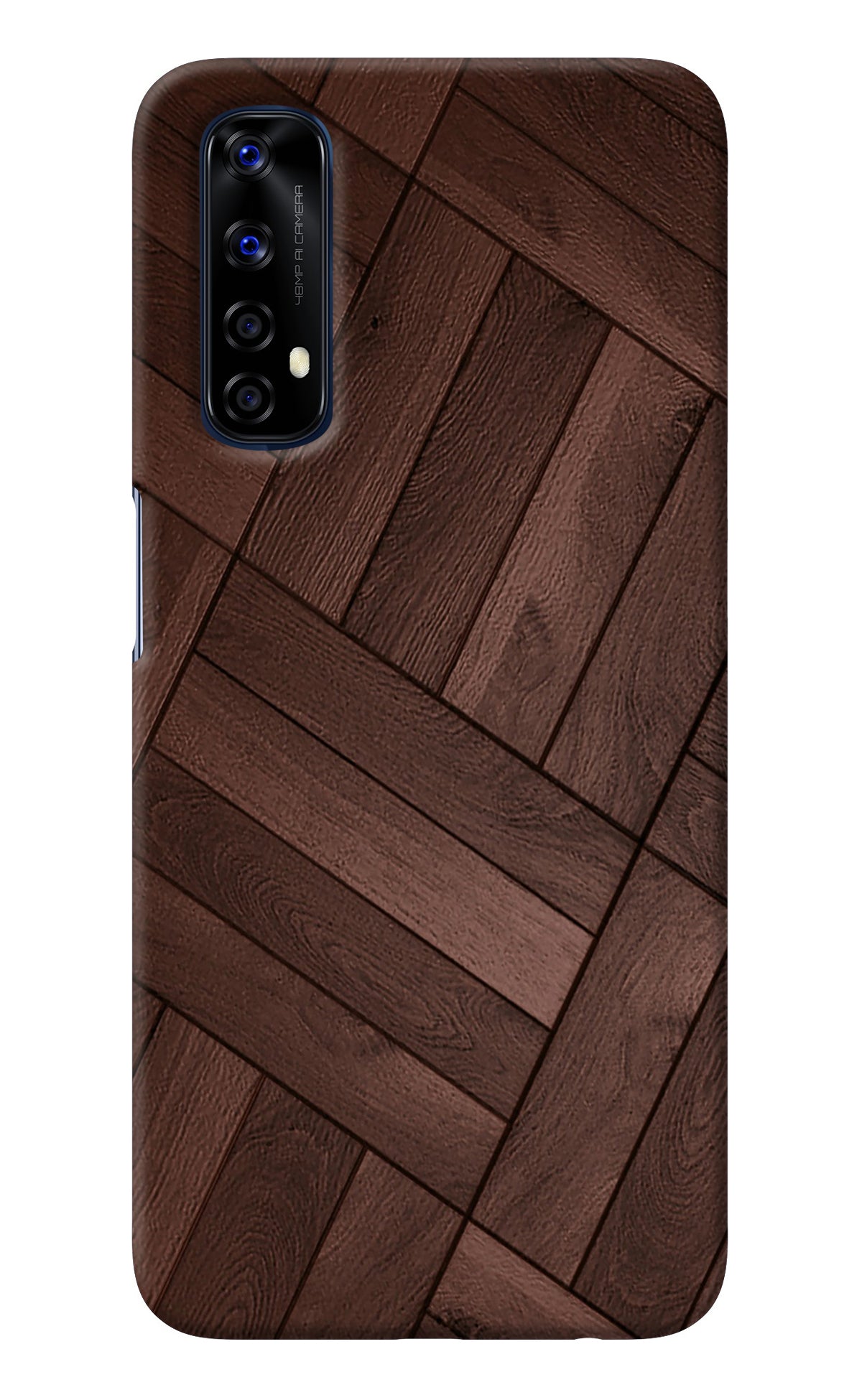 Wooden Texture Design Realme 7/Narzo 20 Pro Back Cover