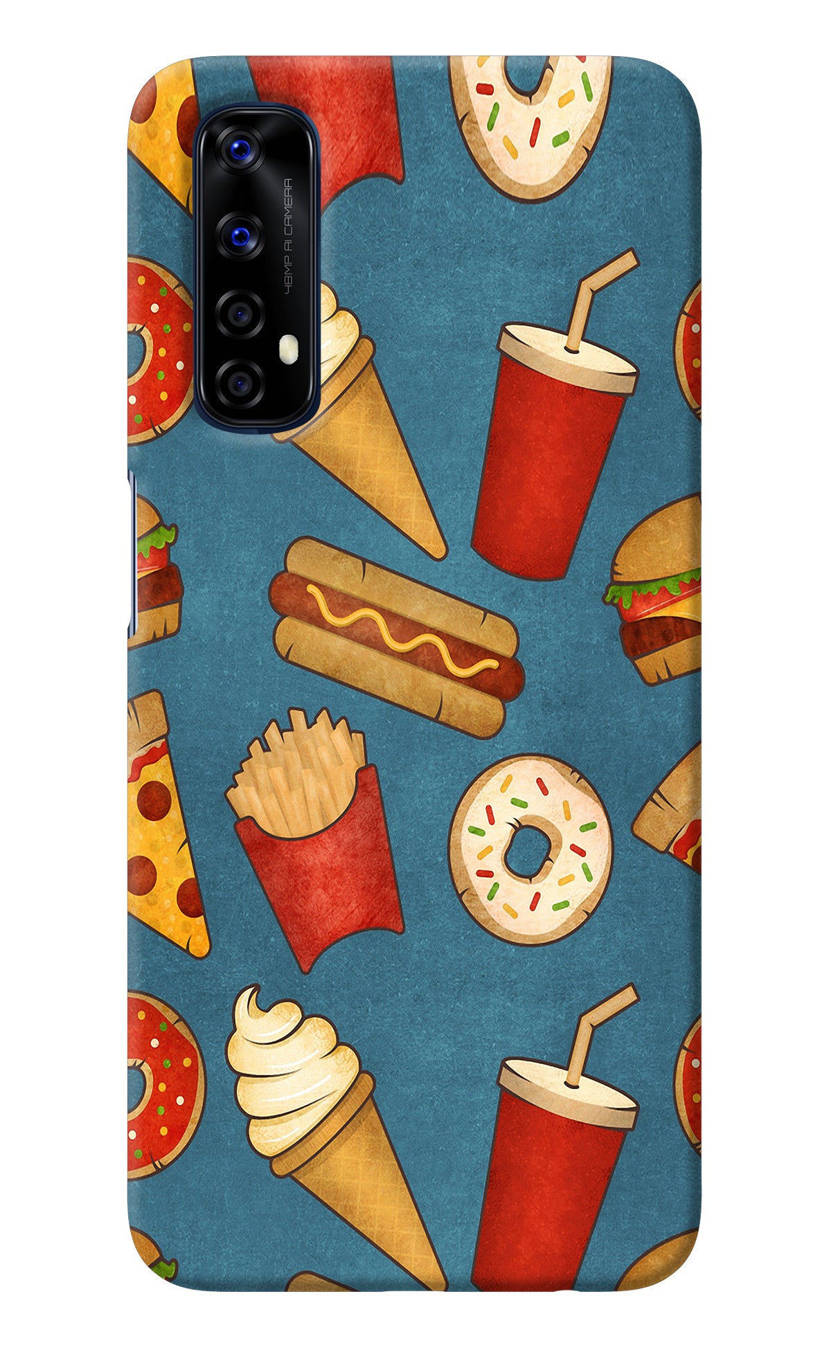 Foodie Realme 7/Narzo 20 Pro Back Cover