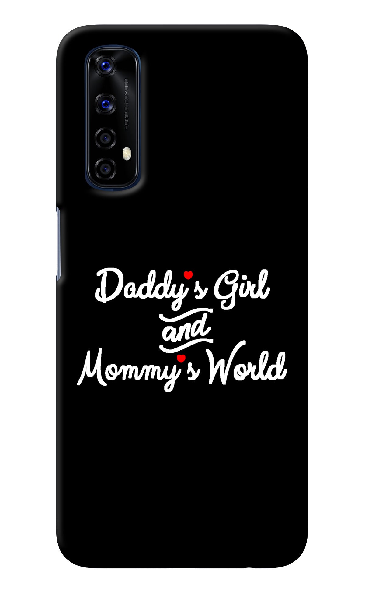 Daddy's Girl and Mommy's World Realme 7/Narzo 20 Pro Back Cover