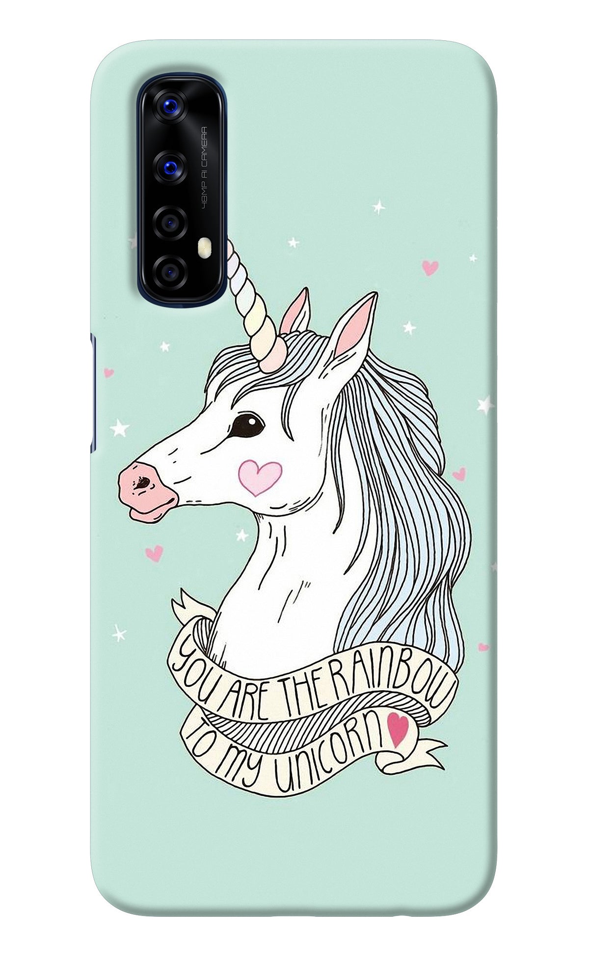 Unicorn Wallpaper Realme 7/Narzo 20 Pro Back Cover